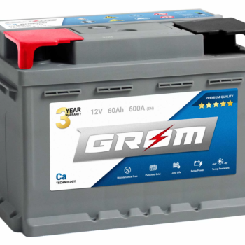Ogłoszenie - Akumulator GROM Premium 60Ah 600A en Lewy Plus - Chojnice - 370,00 zł