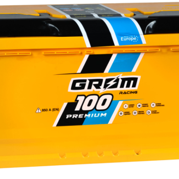 Ogłoszenie - Akumulator Grom Racing 100Ah 850A EN Prawy Plus - Chojnice - 550,00 zł