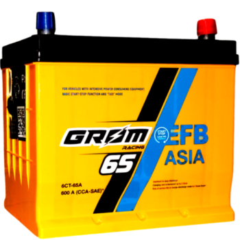 Ogłoszenie - Akumulator Grom Racing 65Ah 600A Japan EFB P+ - Police - 520,00 zł