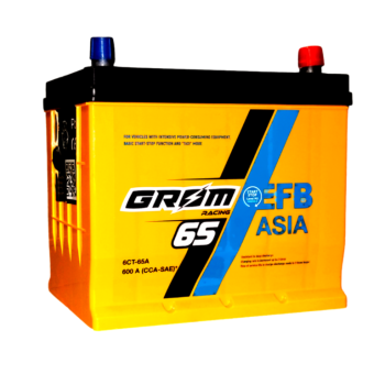 Ogłoszenie - Akumulator Grom Racing 65Ah 600A Japan EFB PRAWY PLUS - Łódź - 520,00 zł