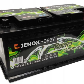 Ogłoszenie - Akumulator Jenox Hobby Power 100Ah - Police - 439,00 zł