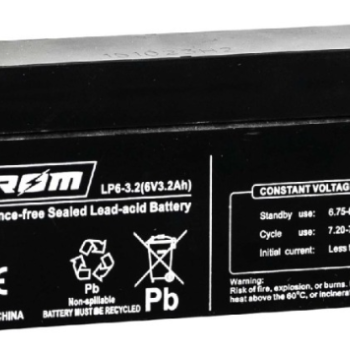 Ogłoszenie - Akumulator Grom LP6-3.2 3.2Ah 6V - Police - 35,00 zł
