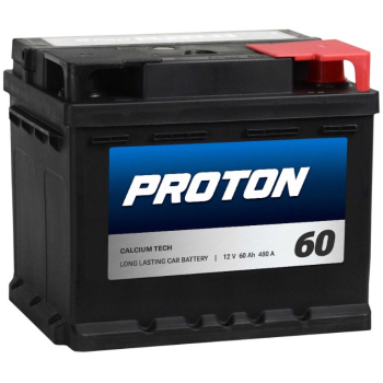 Ogłoszenie - Akumulator 60ah 480a Proton Prawy Plus - Łódź - 199,00 zł