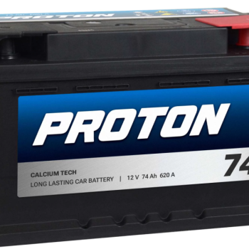 Ogłoszenie - Akumulator 74Ah 620A EN Proton Prawy plus niski - Chojnice - 229,00 zł