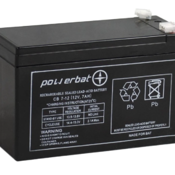 Ogłoszenie - Akumulator żelowy Powerbat CB 7-12 12V 7Ah - Police - 59,00 zł