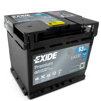 Ogłoszenie - Akumulator 53Ah Exide Premium 540A Chopina 1 DARMOWA DOSTAWA - Płock - 300,00 zł