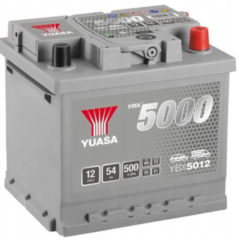 Ogłoszenie - Akumulator 54Ah 500A 12V Yuasa Silver YBX5012 PŁOCK CHOPINA 1 DARMOWA DOSTAWA - Płock - 299,00 zł