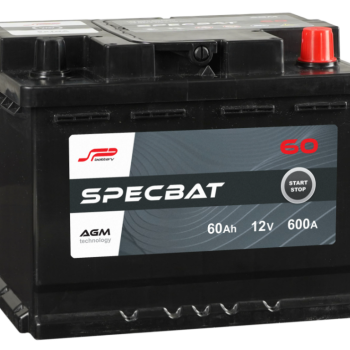 Ogłoszenie - Akumulator 60Ah 600A Specbat agm start&stop Prawy Plus - Chojnice - 500,00 zł