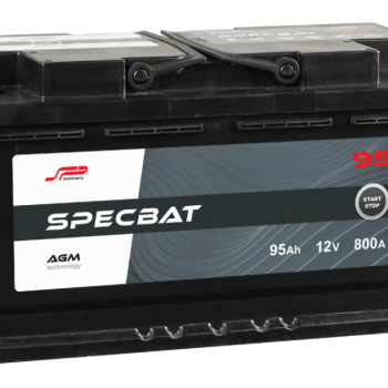 Ogłoszenie - Akumulator 95Ah 800A Specbat agm start&stop - Chojnice - 680,00 zł