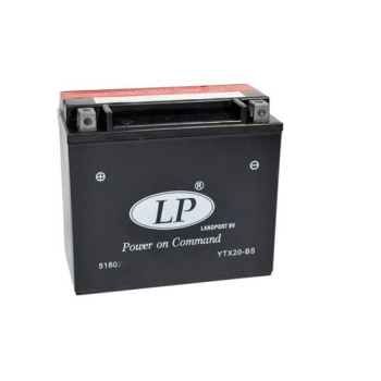Ogłoszenie - Akumulator motocyklowy 18Ah Landport YTX20-BS 12V 250A - Płock - 229,00 zł