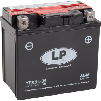Ogłoszenie - Akumulator motocyklowy 4Ah 50A 12V Landport YTX5L-BS CHOPINA 1 PŁOCK - Płock - 68,00 zł