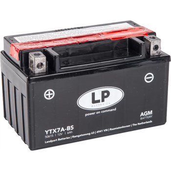 Ogłoszenie - Akumulator motocyklowy 6Ah 105A 12V Landport YTX7A-BS - Płock - 89,00 zł
