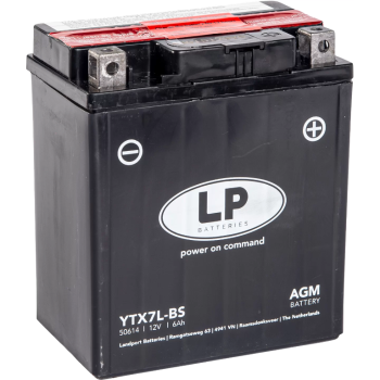Ogłoszenie - Akumulator motocyklowy 6Ah 100A 12V Landport YTX7L-BS - Płock - 89,00 zł