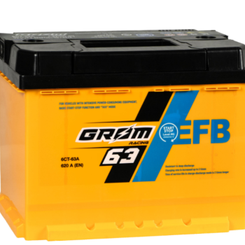 Ogłoszenie - Akumulator 63Ah 620A Grom Racing Efb niski - Słupsk - 480,00 zł