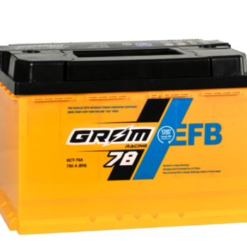 Ogłoszenie - Akumulator 78Ah 750A Grom Racing Efb niski P+ - Słupsk - 550,00 zł