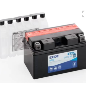 Ogłoszenie - Akumulator 8.6Ah 145A motocyklowy Exide etz10-BS ytz10-BS 12V - Słupsk - 140,00 zł