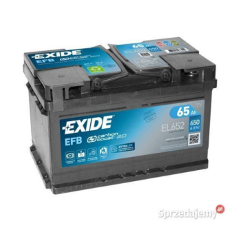 Ogłoszenie - Akumulator 65Ah 650A Exide EFB - Słupsk - 530,00 zł