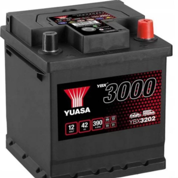 Ogłoszenie - Akumulator 42Ah 390A Yuasa Standard 12V kostka Prawy Plus - Słupsk - 280,00 zł