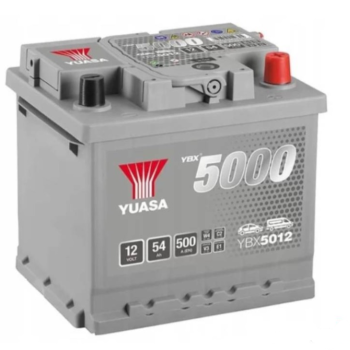 Ogłoszenie - Akumulator 54Ah 500A Yuasa Silver 12V Prawy Plus - Słupsk - 299,00 zł