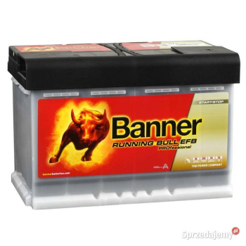 Ogłoszenie - Akumulator 75Ah 700A Banner Running Bull EFB - Białystok - 589,00 zł