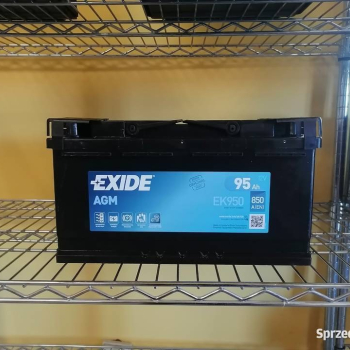 Ogłoszenie - Akumulator 95Ah 850A EN EXIDE AGM START&STOP EK950 - Piotrków Trybunalski - 830,00 zł
