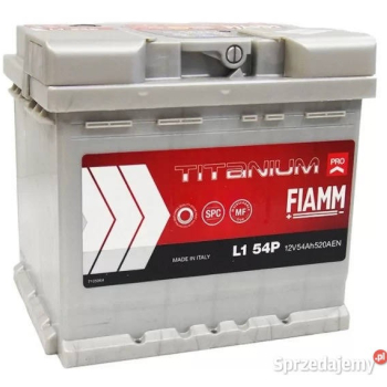 Ogłoszenie - Akumulator 54Ah 520A Fiamm Titanium Pro Prawy Plus - Białystok - 370,00 zł