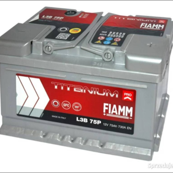 Ogłoszenie - Akumulator 75Ah 730A Fiamm Titanium Pro - Białystok - 500,00 zł