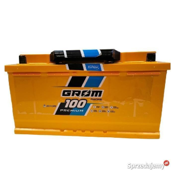 Ogłoszenie - Akumulator 100Ah 850A EN GROM RACINGPRAWY PLUS - Piotrków Trybunalski - 550,00 zł