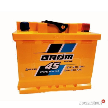 Ogłoszenie - Akumulator 45Ah 450A EN GROM RACINGPRAWY PLUS - Piotrków Trybunalski - 310,00 zł