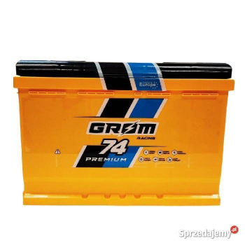 Ogłoszenie - Akumulator 74Ah 720A EN  GROM RACINGPRAWY PLUS - Piotrków Trybunalski - 440,00 zł