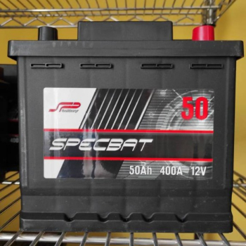 Ogłoszenie - Akumulator 50Ah 400A EN Specbat Prawy Plus - Białystok - 180,00 zł
