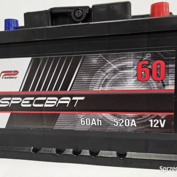 Ogłoszenie - Akumulator 60Ah 520A EN Specbat Prawy Plus - Białystok - 239,00 zł