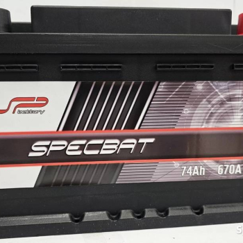 Ogłoszenie - Akumulator 74Ah 670A EN Specbat Prawy Plus wysoki - Białystok - 319,00 zł
