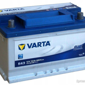 Ogłoszenie - Akumulator  72Ah 680A EN VARTA Blue Dynamic E43 - Piotrków Trybunalski - 400,00 zł