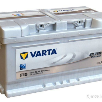 Ogłoszenie - Akumulator 85Ah 800A Varta Silver Dynamic F18 - Białystok - 460,00 zł