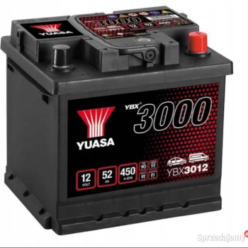 Ogłoszenie - Akumulator 52Ah 450A Yuasa Standard - Białystok - 259,00 zł