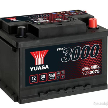 Ogłoszenie - Akumulator 60Ah 550A Yuasa Standard - Białystok - 299,00 zł