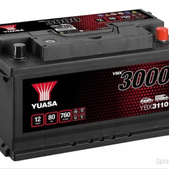 Ogłoszenie - Akumulator 80Ah 760A Yuasa Standard - Białystok - 389,00 zł