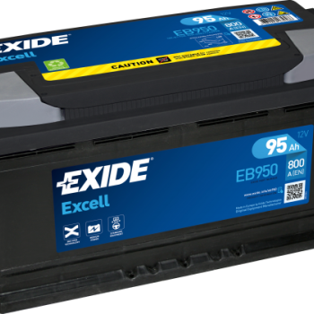 Ogłoszenie - Akumulator 95Ah 800A Exide Excell  EB950 EN PRAWY PLUS - Wielkopolskie - 470,00 zł