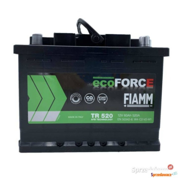 Ogłoszenie - Akumulator 60AH Fiamm Ecoforce AFB - Gdynia - 505,00 zł