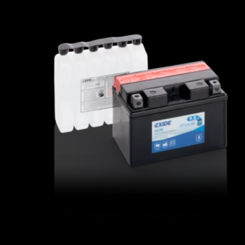 Ogłoszenie - Akumulator motocyklowy 9,5Ah 12V 130A Exide ET12A-BS - Piła - 185,00 zł