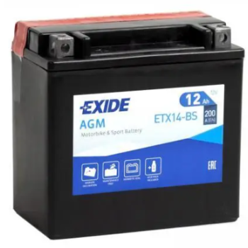 Ogłoszenie - Akumulator 12V 12Ah 200A EXIDE ETX14-BS - Jastrzębie-Zdrój - 210,00 zł