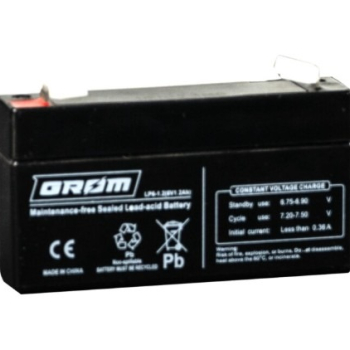 Ogłoszenie - Akumulator GROM LP6 1.2Ah 6V - Gdynia - 35,00 zł