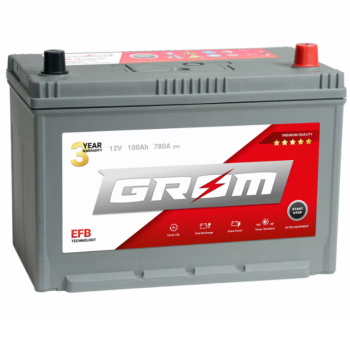 Ogłoszenie - Akumulator Grom EFB Start&Stop 100Ah 780A Japan - Ostrów Wielkopolski - 650,00 zł