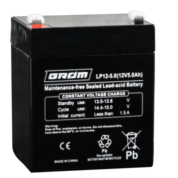 Ogłoszenie - Akumulator 12V 5Ah GROM LP12-5.0 - Piła - 49,00 zł
