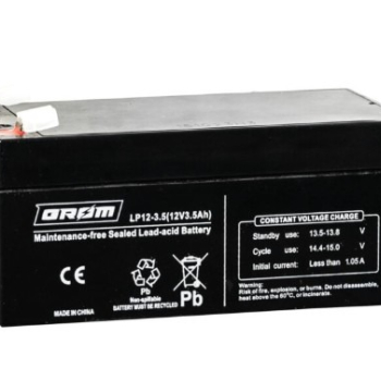 Ogłoszenie - Akumulator żelowy GROM 12V 3,5Ah LP12 - Gdynia - 60,00 zł
