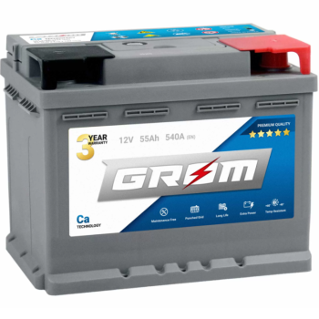 Ogłoszenie - Akumulator 55Ah 540A GROM Premium - Ostrów Wielkopolski - 350,00 zł