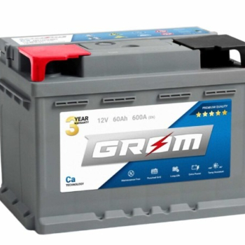 Ogłoszenie - Akumulator GROM Premium 60Ah 600A Lewy Plus - Gdynia - 370,00 zł