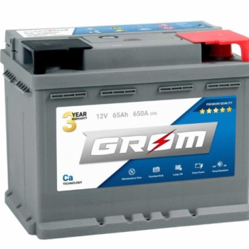 Ogłoszenie - Akumulator GROM Premium 65Ah 650A - Gdynia - 390,00 zł