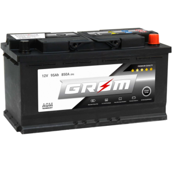 Ogłoszenie - Akumulator Grom AGM Start&Stop 95Ah 850A - Ostrów Wielkopolski - 860,00 zł